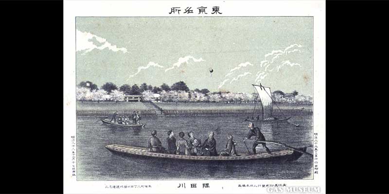 東京名所「隅田川」