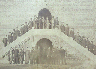 第二製造所（千住工場）新築石炭窯室　明治37年(1904)