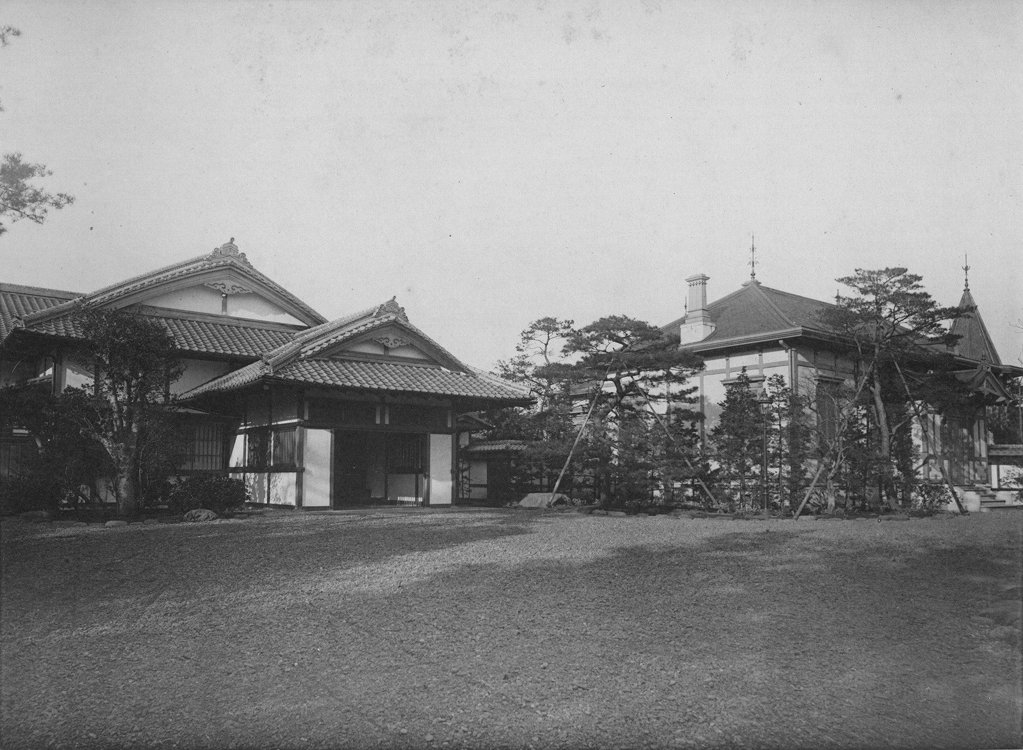 写真「飛鳥山渋沢邸宅」