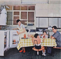 昭和30年代のダイニングキッチン